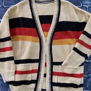 Striped Cardigan‎